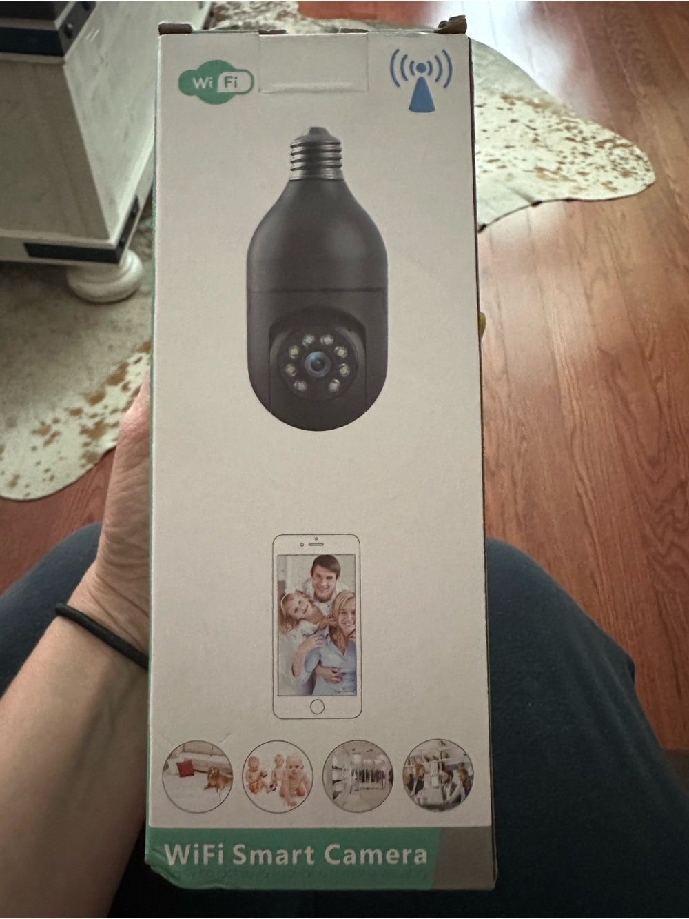 Source Unknown WiFi Smart Camera Bulb Style - Black